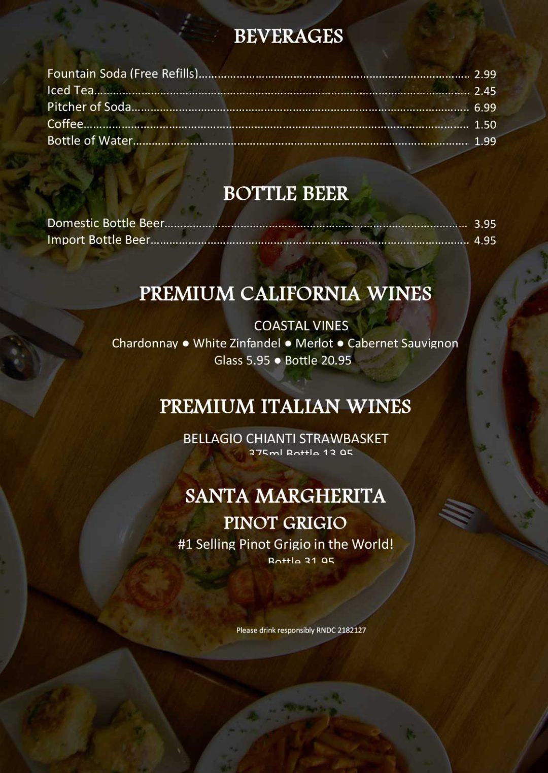 Santinos Pizza & Pasta